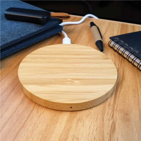 Bamboo 10W Wireless Charging Pads — product photo 1