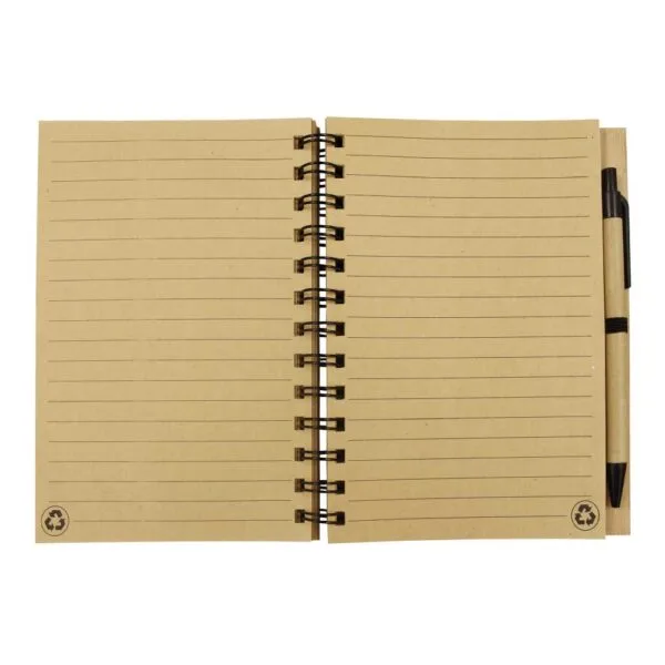Bamboo Notebook with Pen — product photo 1