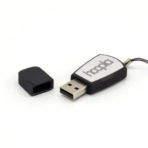 Black Rubberized USB Flash — related custom branded product in UAE
