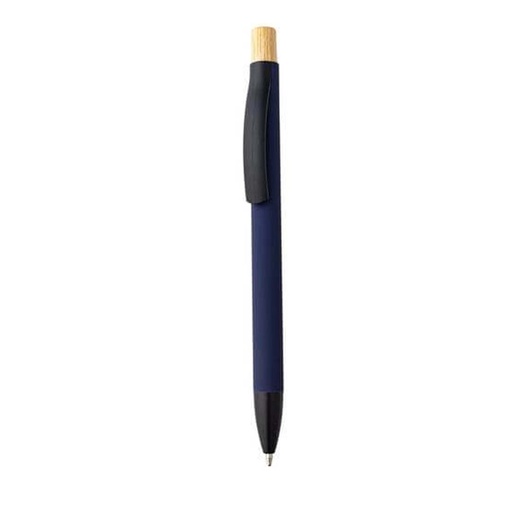 BOLT - Aluminium Push Action Ballpen - Blue — product photo 1