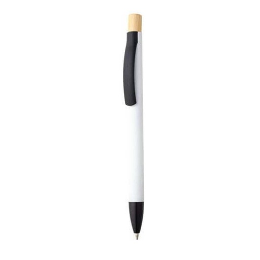 BOLT - Aluminium Push Action Ballpen - White — product photo 1