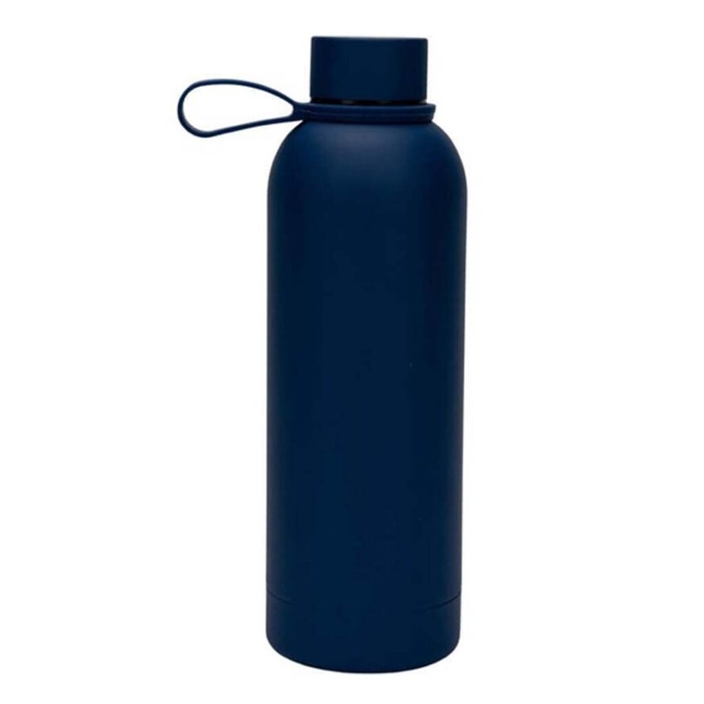 CADIZ - Giftology Double Wall Stainless Steel Bottle 500ml - Navy Blue — product photo 1