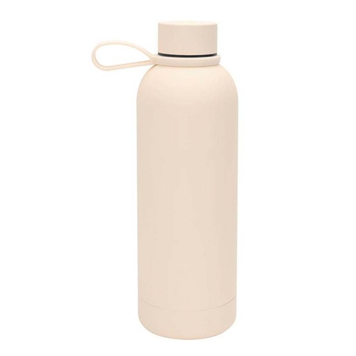 CADIZ - Giftology Double Wall Stainless Steel Bottle 500ml - Sand — product photo 1