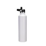 CERVO - Hans Larsen Vacuum Stainless Steel Bottle with Sports Lid - 1L - White
