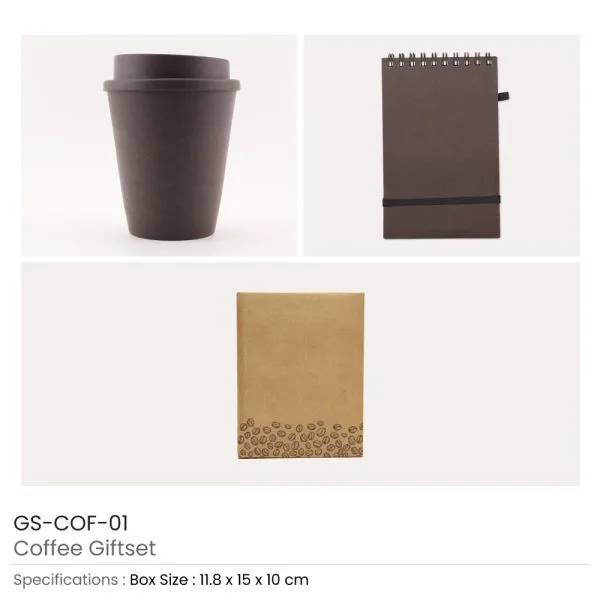 Coffee Gift Sets with Cup, Notepad, and Pen — product photo 1