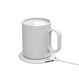 CRIVITS – Smart Mug Warmer with Wireless Charger – White — related custom branded product in UAE