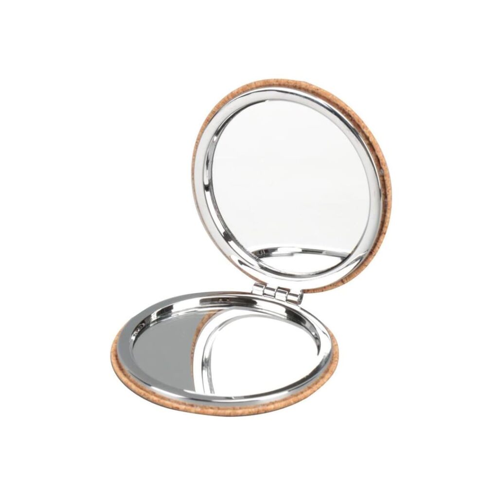 CROSA - eco-neutral Cork Pocket Mirror — product photo 1