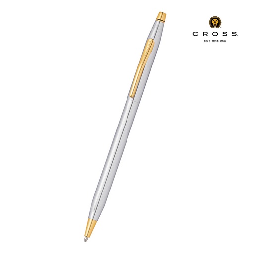 Cross Classic Century Medalist Chrome/Gold Ballpoint Pen — product photo 1