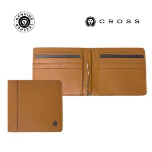 CROSS Leather Clip Wallet – Mocha — related custom branded product in UAE