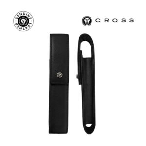 CROSS Leather Single Pen Case with Flap – Black — related custom branded product in UAE