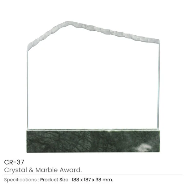 Crystal and Marble Awards in Fiber Hardboard Box — product photo 1