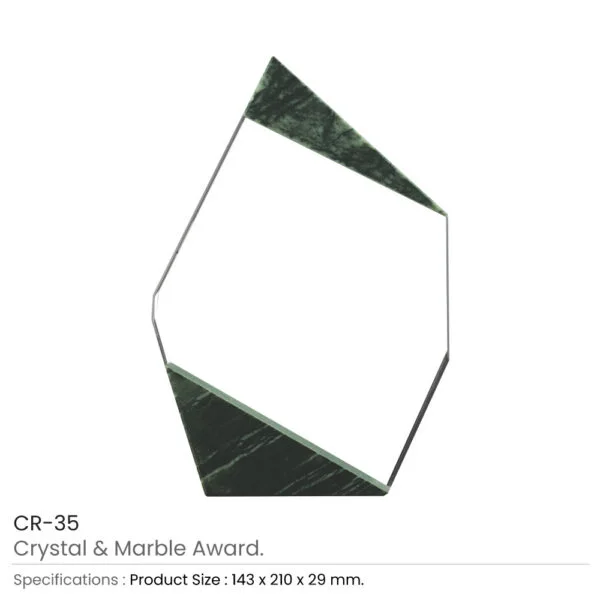 Crystal and Marble Awards in Hardboard Box — product photo 1