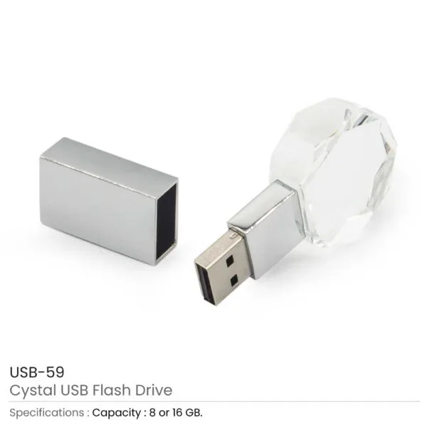 Crystal USB Flash Drives — product photo 1