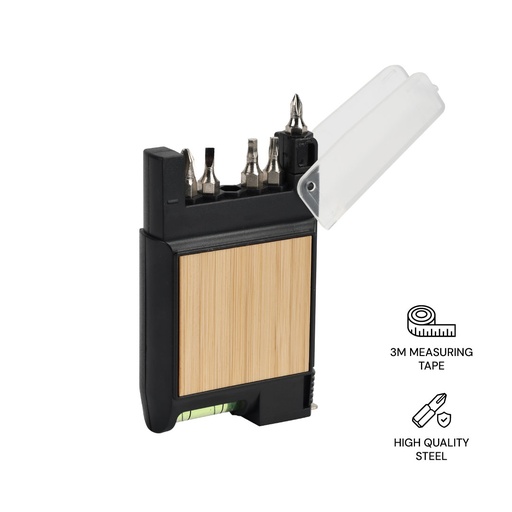 DELPHI - All-in-One Tape Measure Kit with Levels & Screwdrivers — product photo 1