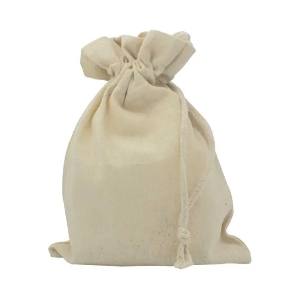 Drawstring Cotton Pouch Bags — product photo 1