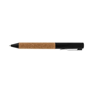 Eco-friendly Metal Pens Black with Cork Barrel and Black Ink — related custom branded product in UAE