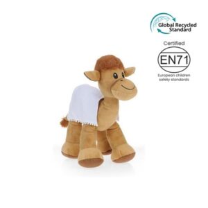 GRS recycled camel plush toy