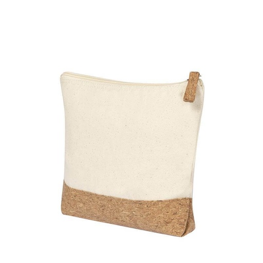 EOSTE - eco-neutral Recycled Cotton/Cork Pouch — product photo 1