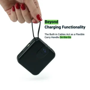 Fast Charging Digital Powerbank 38.5Wh, Built-in Type-C, 10K mAh — related custom branded product in UAE
