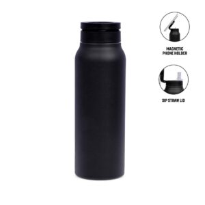 FERRO – Giftology Double Walled Vacuum Bottle with Mag Holder – Black — related custom branded product in UAE
