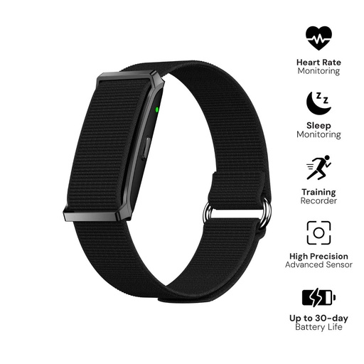 FITBAND Giftology Screenless Health & Fitness Band - Black — product photo 1