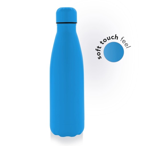 GRODNO - Soft Touch Insulated Water Bottle - Ocean Blue — product photo 1