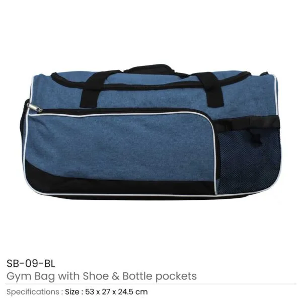 Gym Bags with Shoe and Bottle Pockets — product photo 1