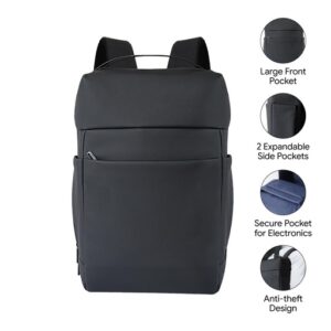 HALIFAX – Santhome Deluxe 15.6 inch Laptop Backpack – Black — related custom branded product in UAE