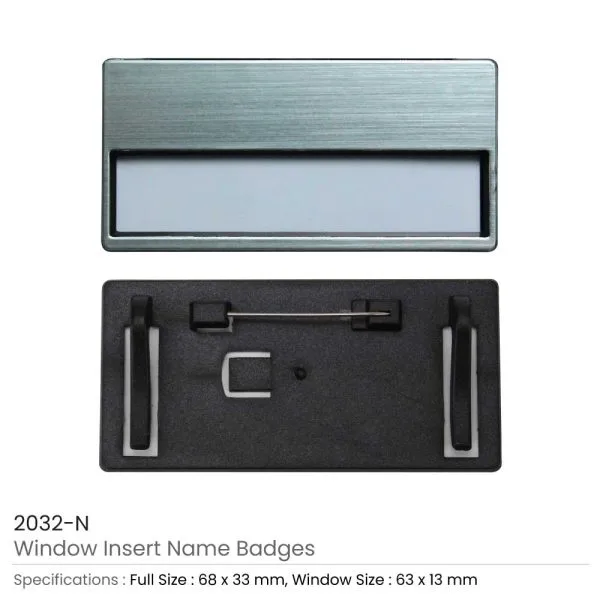 Insert Name Badges — product photo 1