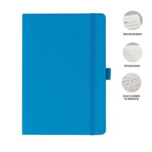 JURSI – Giftology A5 PU Notebook with Pen Loop – Ocean Blue — related custom branded product in UAE