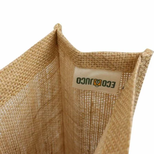 Jute Bags with Cotton Pocket and Handle — product photo 1