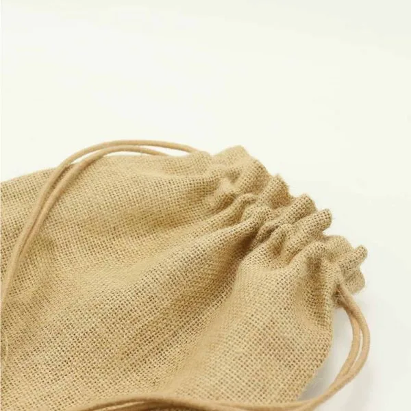 Jute Drawstring Pouches in A4 and A5 Size — product photo 1