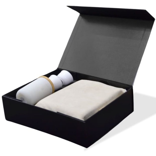 KHAWA - Hans Larsen Gift Set of 2 Premium Arabian Coffee Cups - White — product photo 1