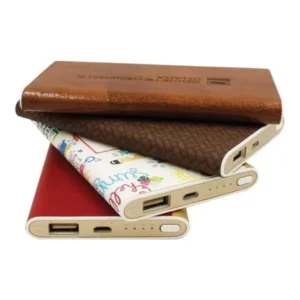 Leather Cover Power Bank 6000 mAh — related custom branded product in UAE