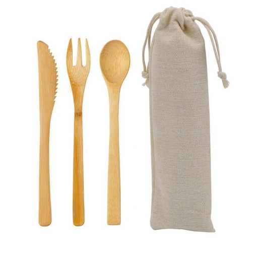MEOLO bamboo cutlery set
