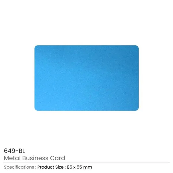 Metal Business Cards — product photo 1