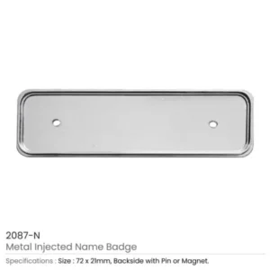 Metal Injected Name Badges — related custom branded product in UAE