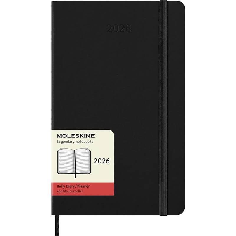 Moleskine 2026 Daily 12M Planner - Hard Cover - Large — product photo 1