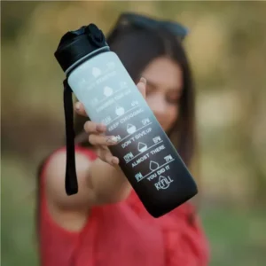 Motivational Time Marked Water Bottles 1000ml — related custom branded product in UAE