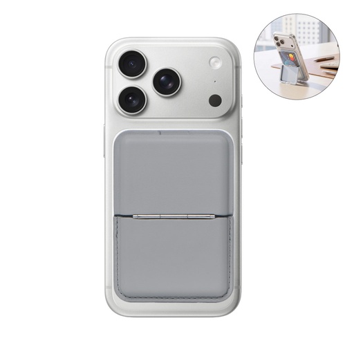 NAPIER - MagCase Phone Cardholder - Grey — product photo 1