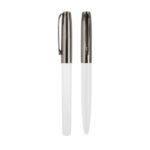 NORA - Gift Set of Roller and Ball Pen - White