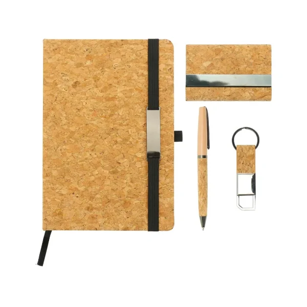 Office Gift Sets with Notebook, Pen, Card Holder, Keychain — product photo 1
