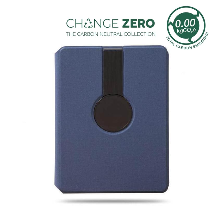 ONEX - CHANGE ZERO Recycled 10000mAh 15W MagSafe Wireless A5 Organizer 32GB - Navy Blue — product photo 1
