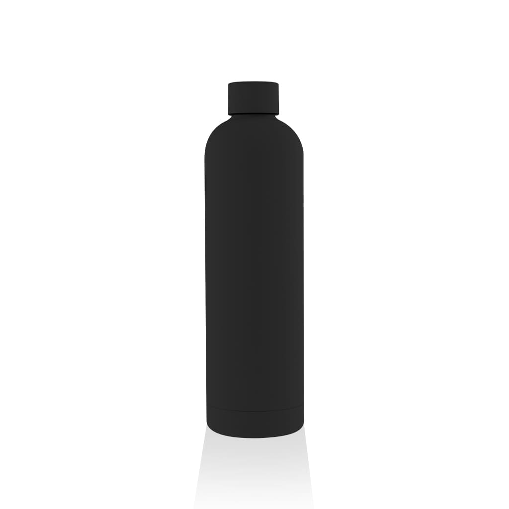 ORDINO - Soft Touch Insulated Water Bottle - 750ml - Black — product photo 1