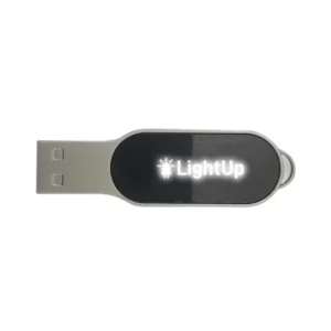 Oval Shaped Light-Up Logo USB 16GB — related custom branded product in UAE