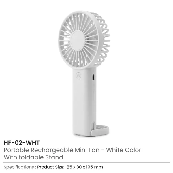 Portable Rechargeable Mini Fan, Compact, Lightweight, Portable, Type C — product photo 1
