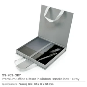 Premium Office Gift Set with Ribbon Handle Box — related custom branded product in UAE