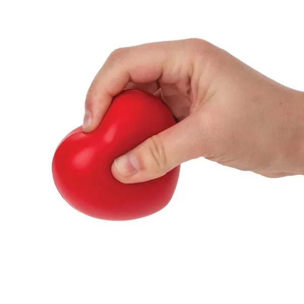 Promotional Heart Shaped Anti-Stress Balls — product photo 1