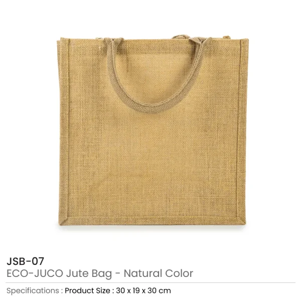 Promotional Jute Bags in ECO-JUCO Brand — product photo 1