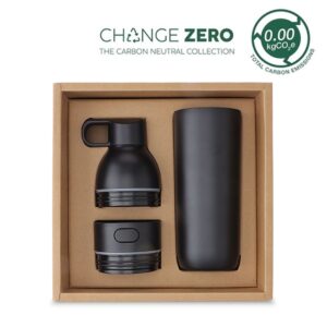 RUVO – CHANGE ZERO 2-in-1 Modular Hydration Gift Set – Black — related custom branded product in UAE